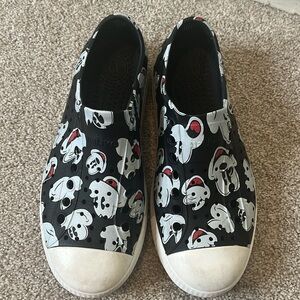 Disney Parks NATIVE Mickey Mouse Tennis Slip On Unisex Shoes, M4/W6